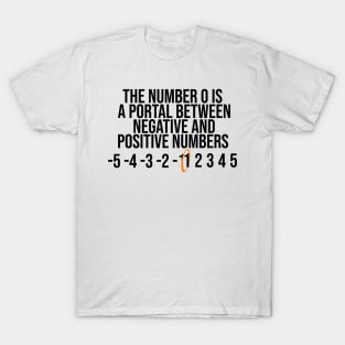 Negative and Positive Numbers T-Shirt